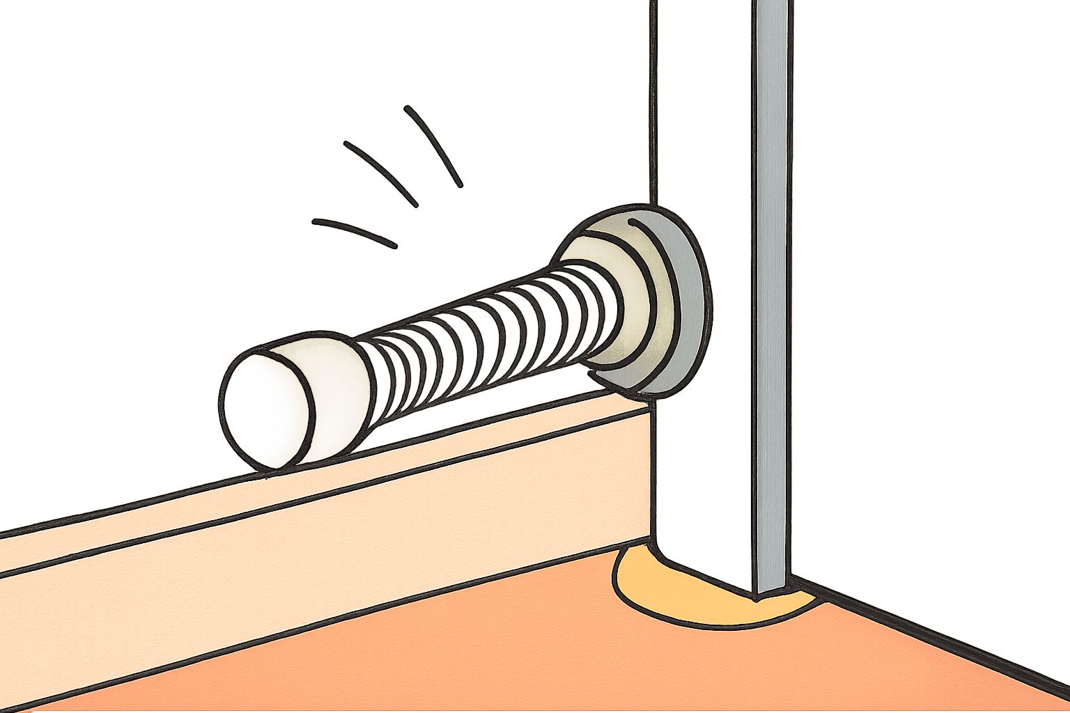 Every Kid Flicked the Springy Door Stopper and You Know It