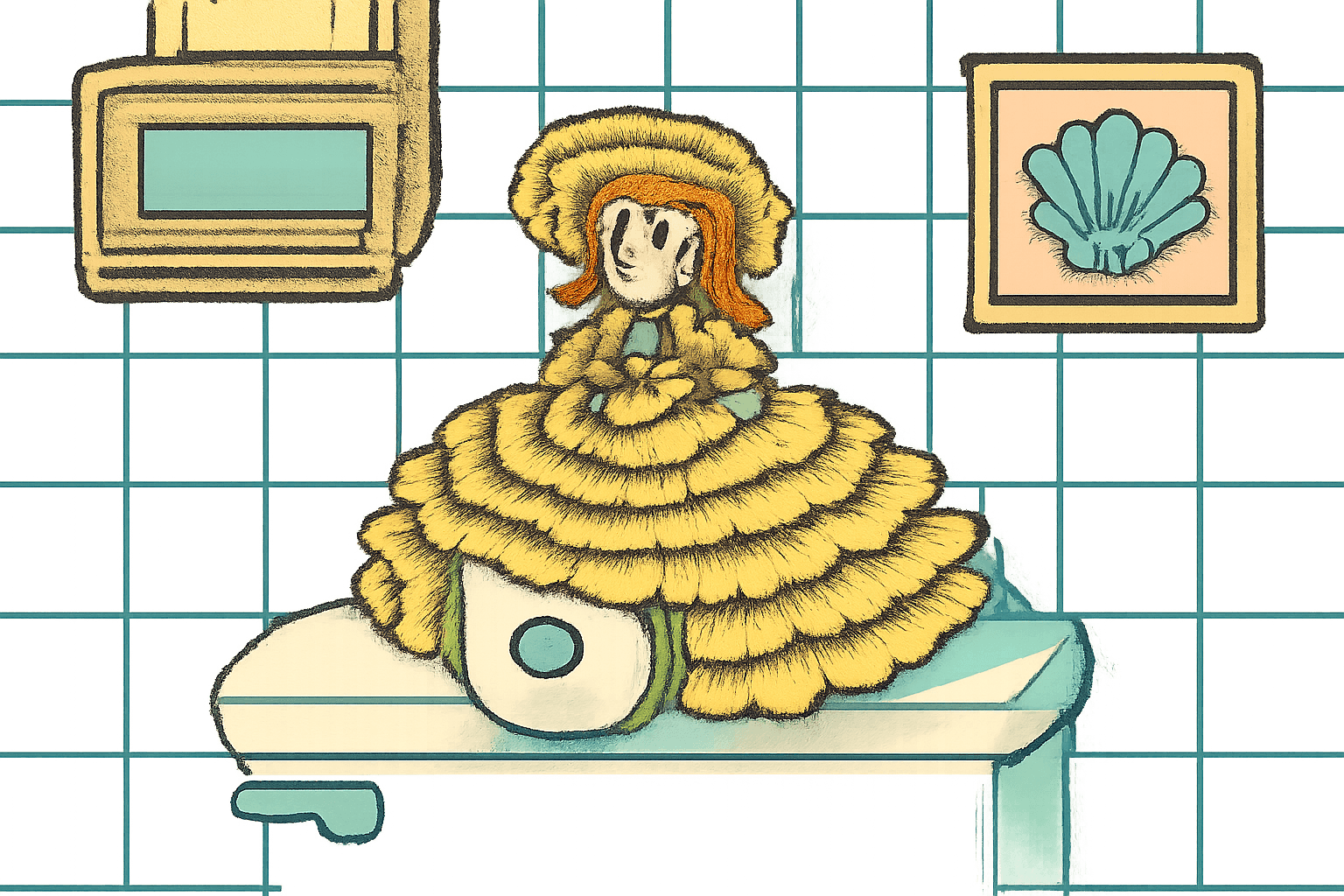 Grandma's Crocheted Doll Was Actually a Spare Roll of Toilet Paper