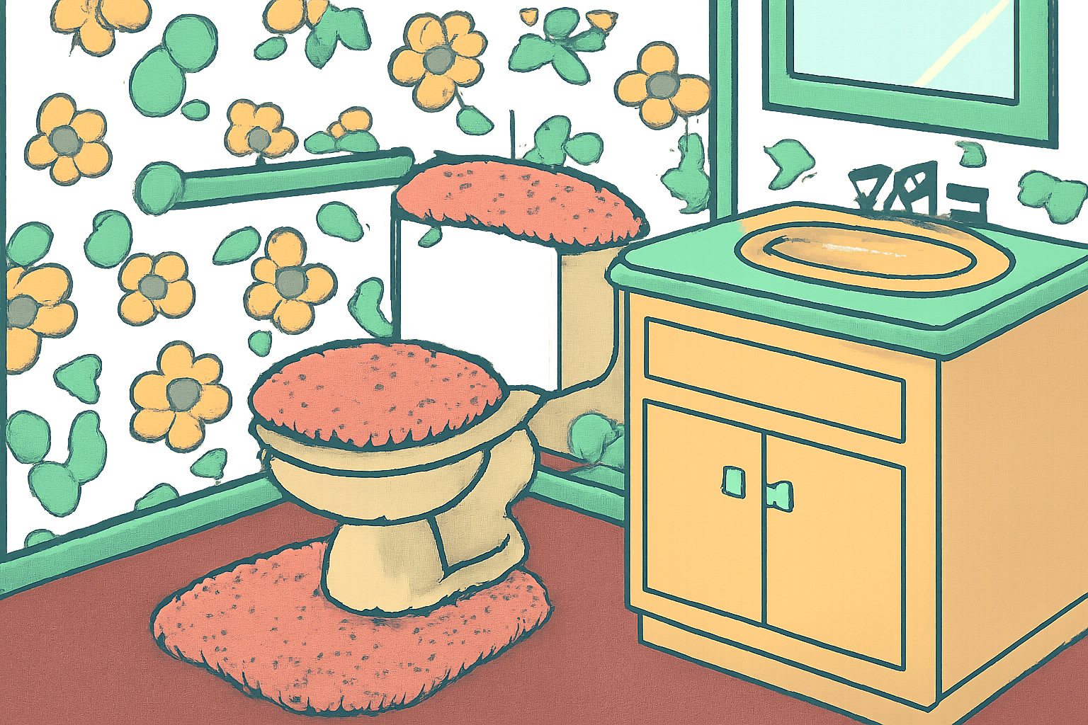 The Bathroom Had Carpet and We Just Accepted It