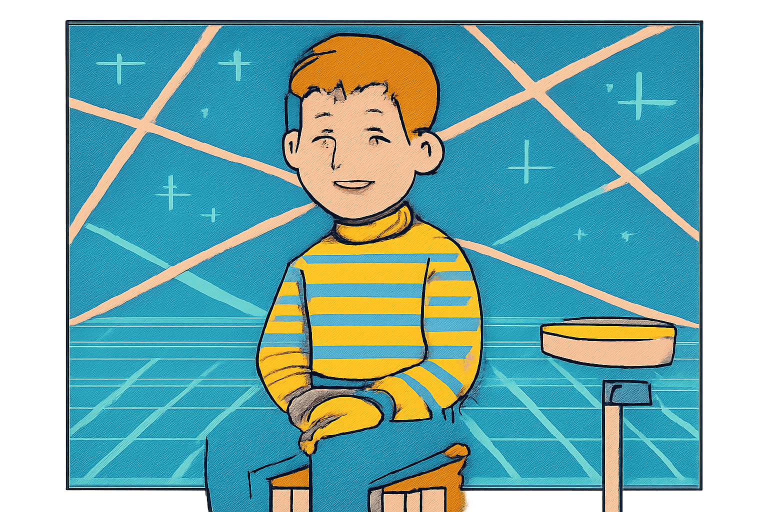 The School Picture Laser Background Was A Choice You Didn't Make