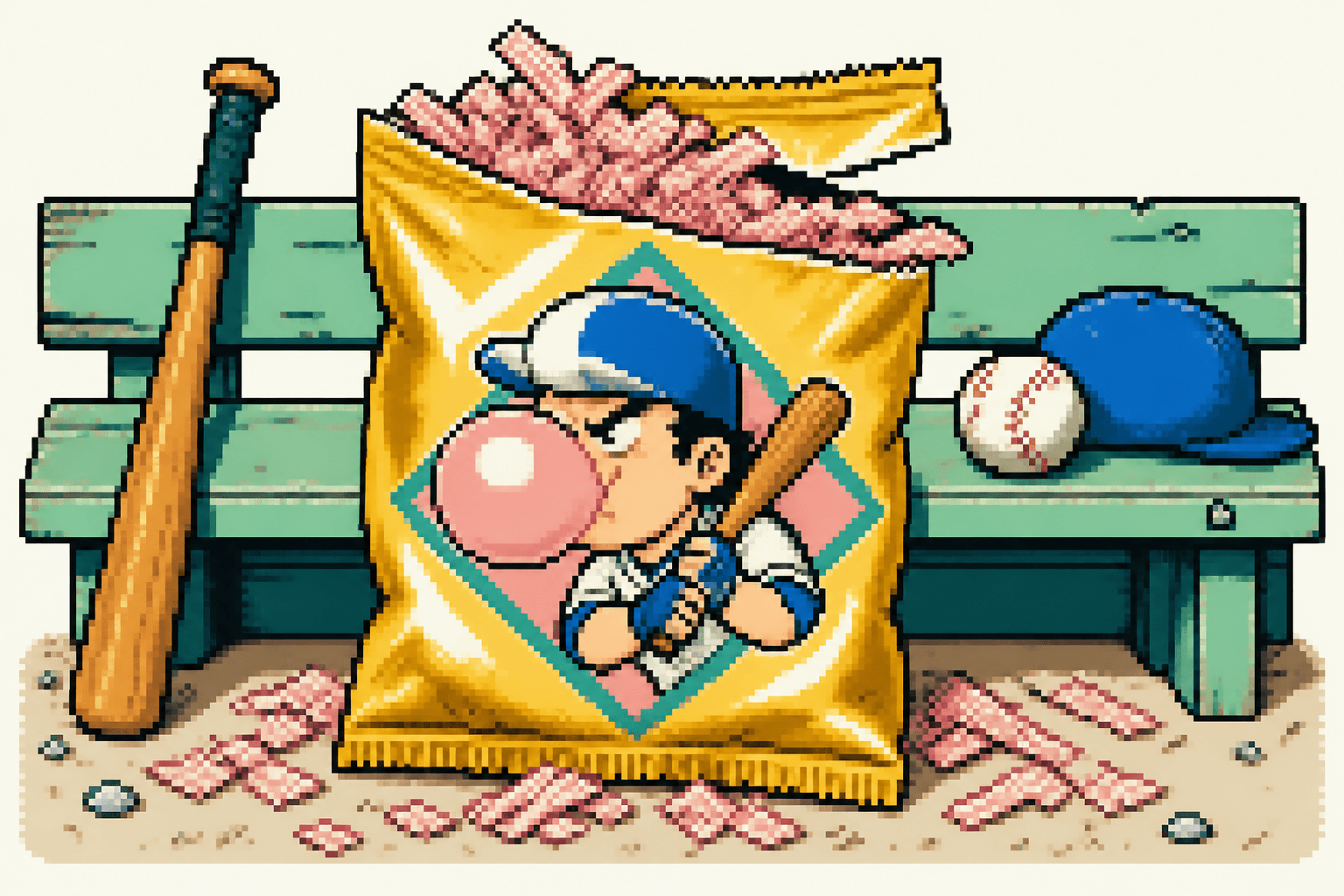 Big League Chew Came In A Pouch For A Reason
