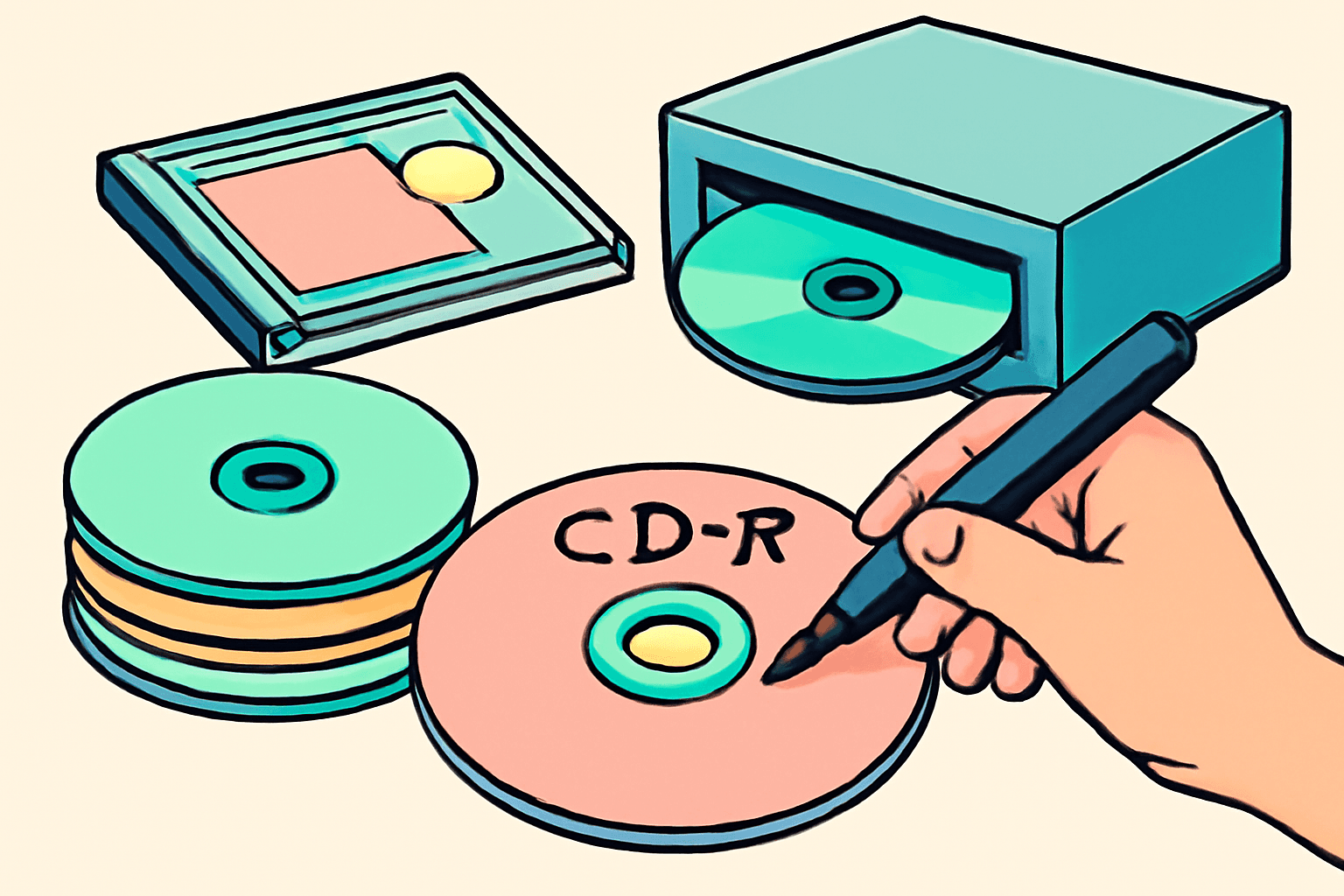 CD Burning and the Art of the Printed Label