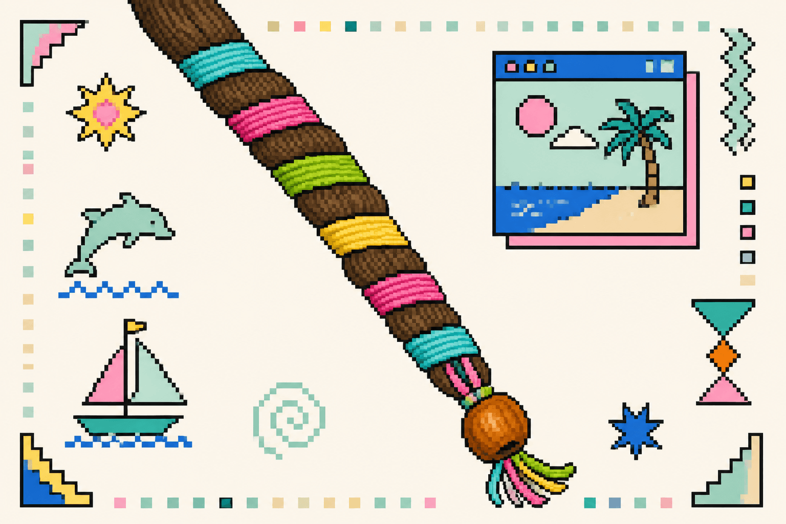 The Beach Hair Wrap Was A Six-Month Commitment