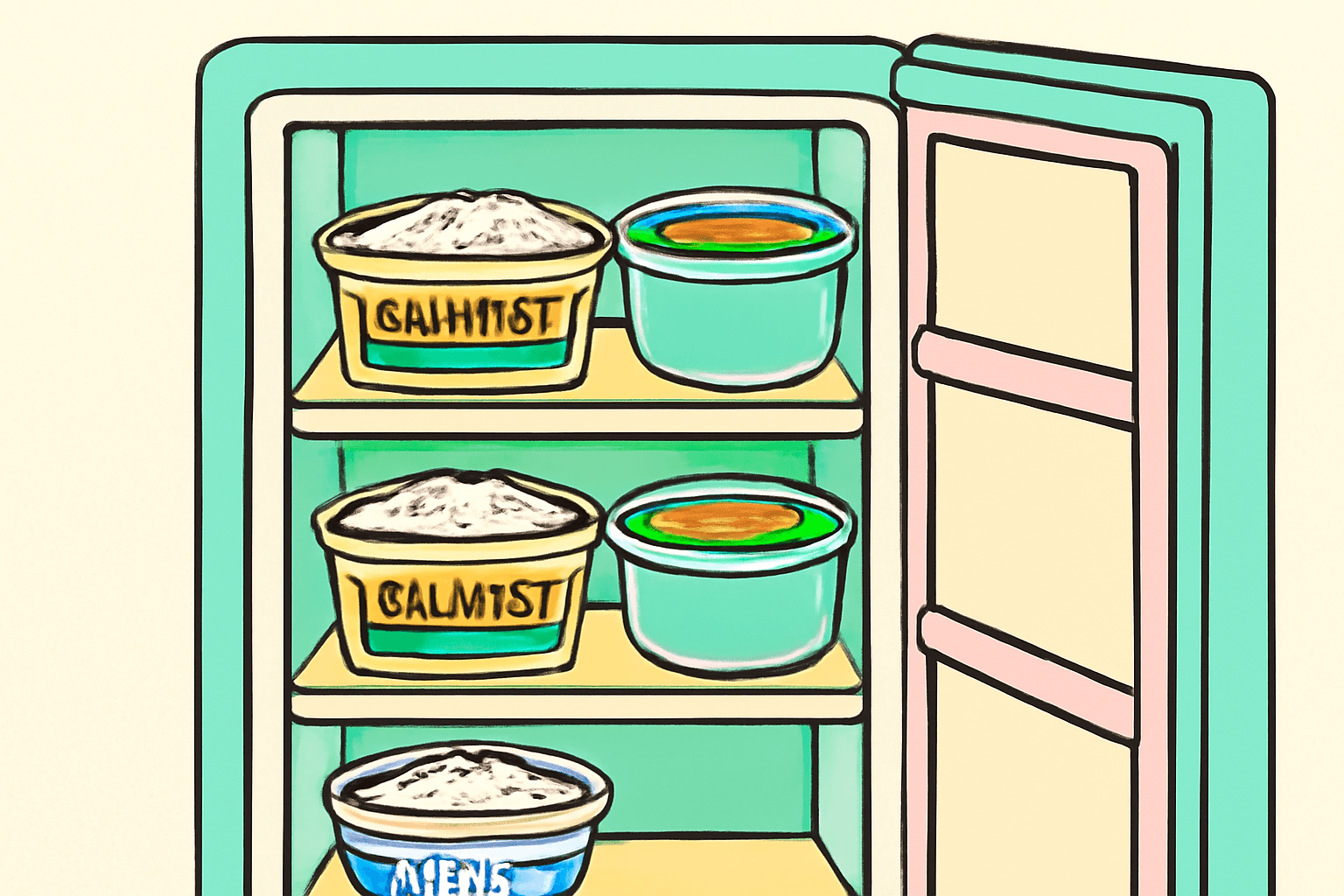 The Butter Tub That Was Never Butter