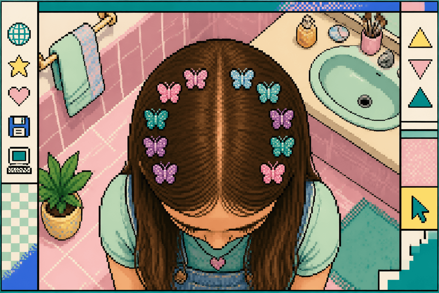 The Butterfly Clip Wasn't Holding Anything