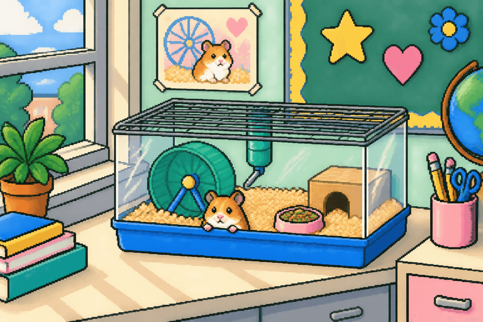 The Class Pet Lived on Cedar Shavings and Luck