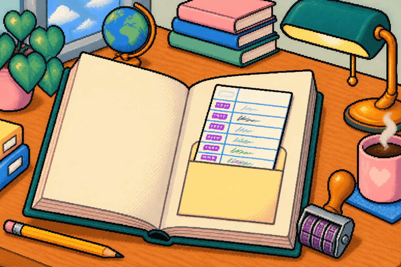 The Library Book Card Named Everyone Before You