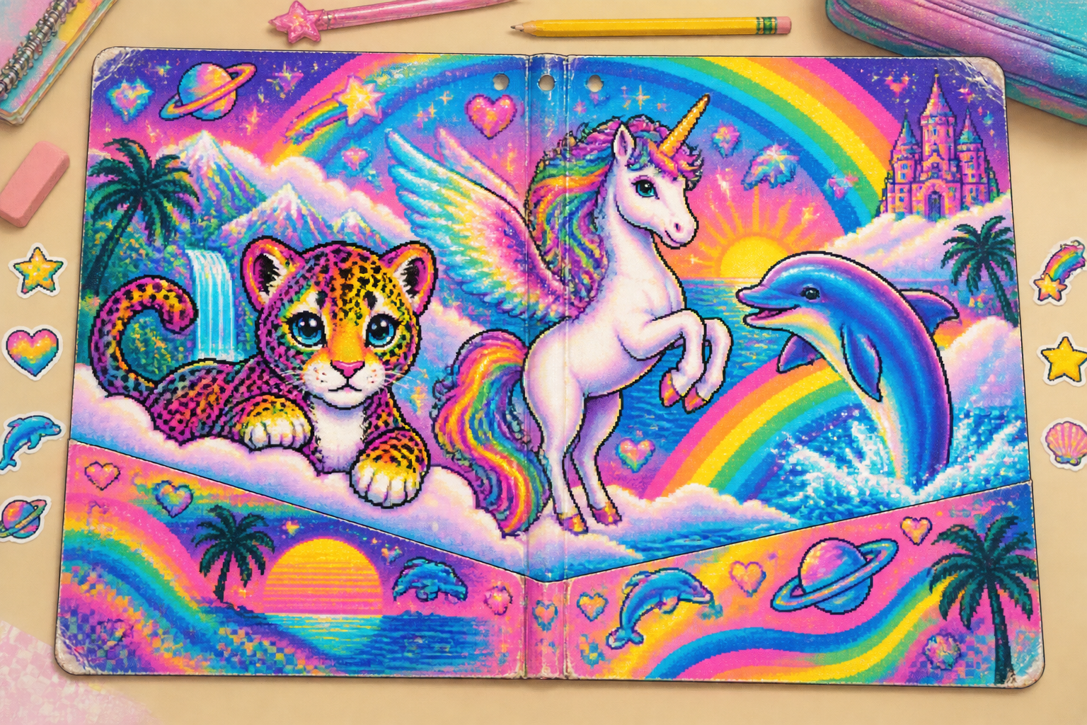 The Lisa Frank Folder Was Social Currency