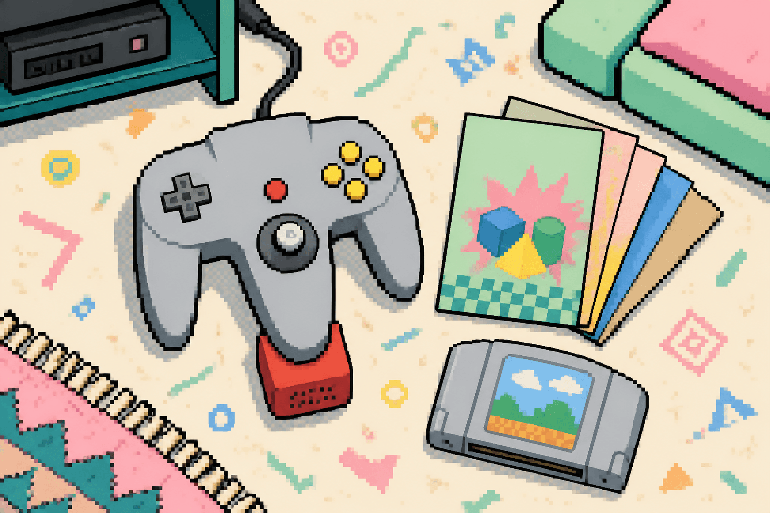 The N64 Controller Was Built for a Person With Three Hands
