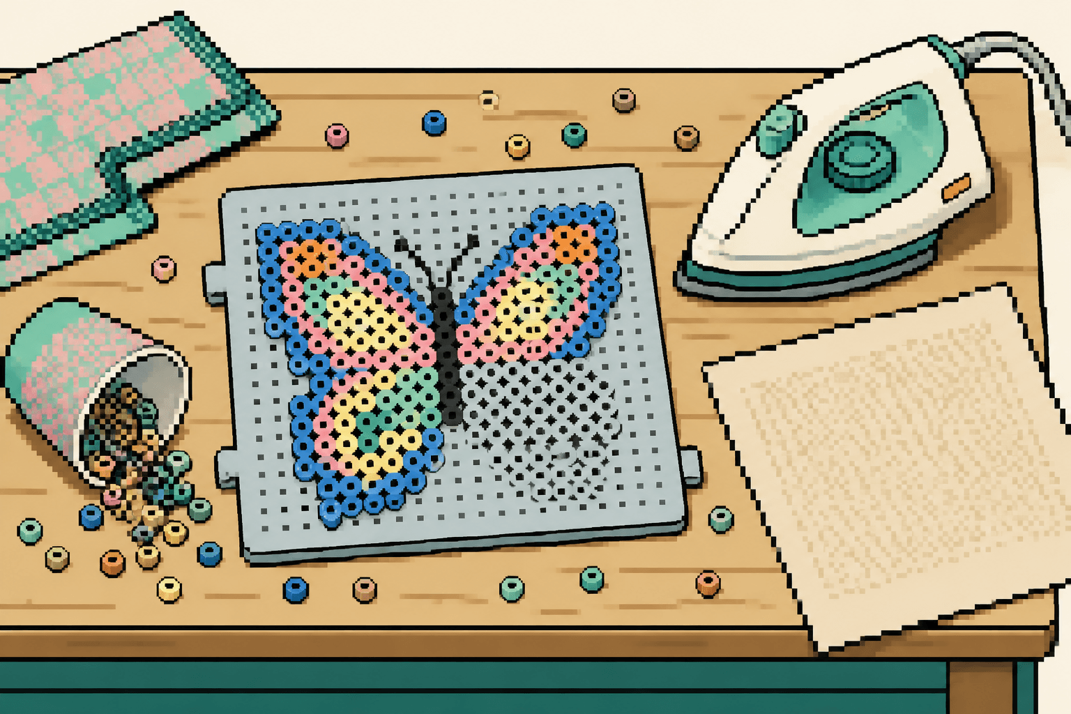 The Perler Bead Was One Sneeze From Ruin
