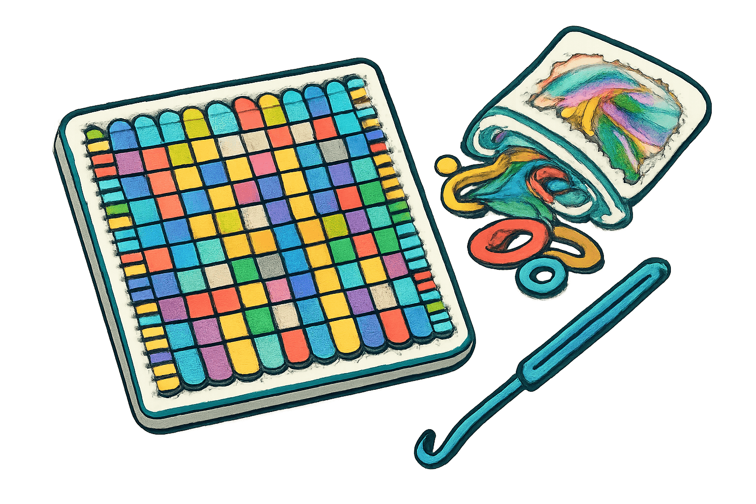 The Potholder Loom Was Everyone's First Assembly Line