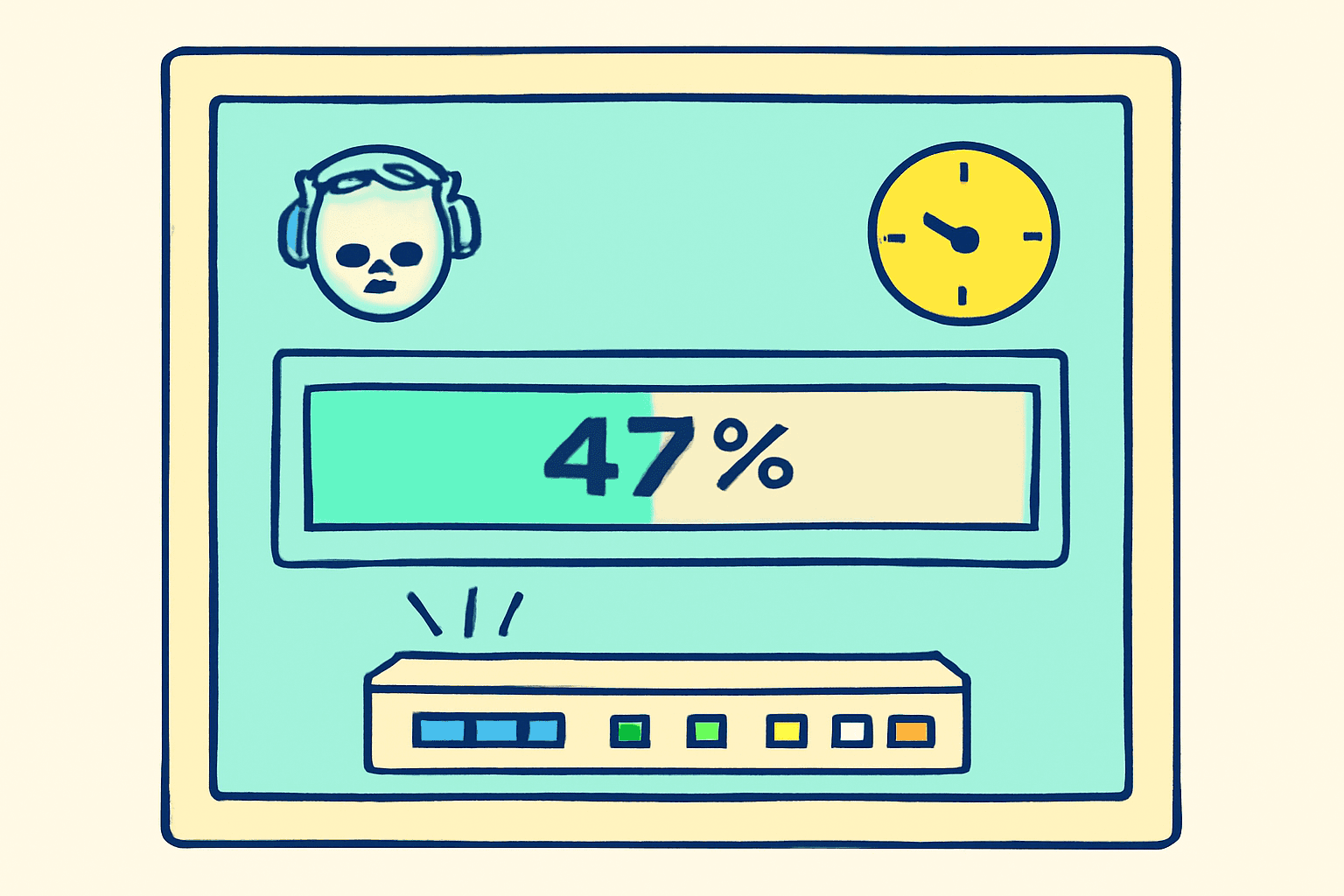 When Downloading a Song Took 45 Minutes