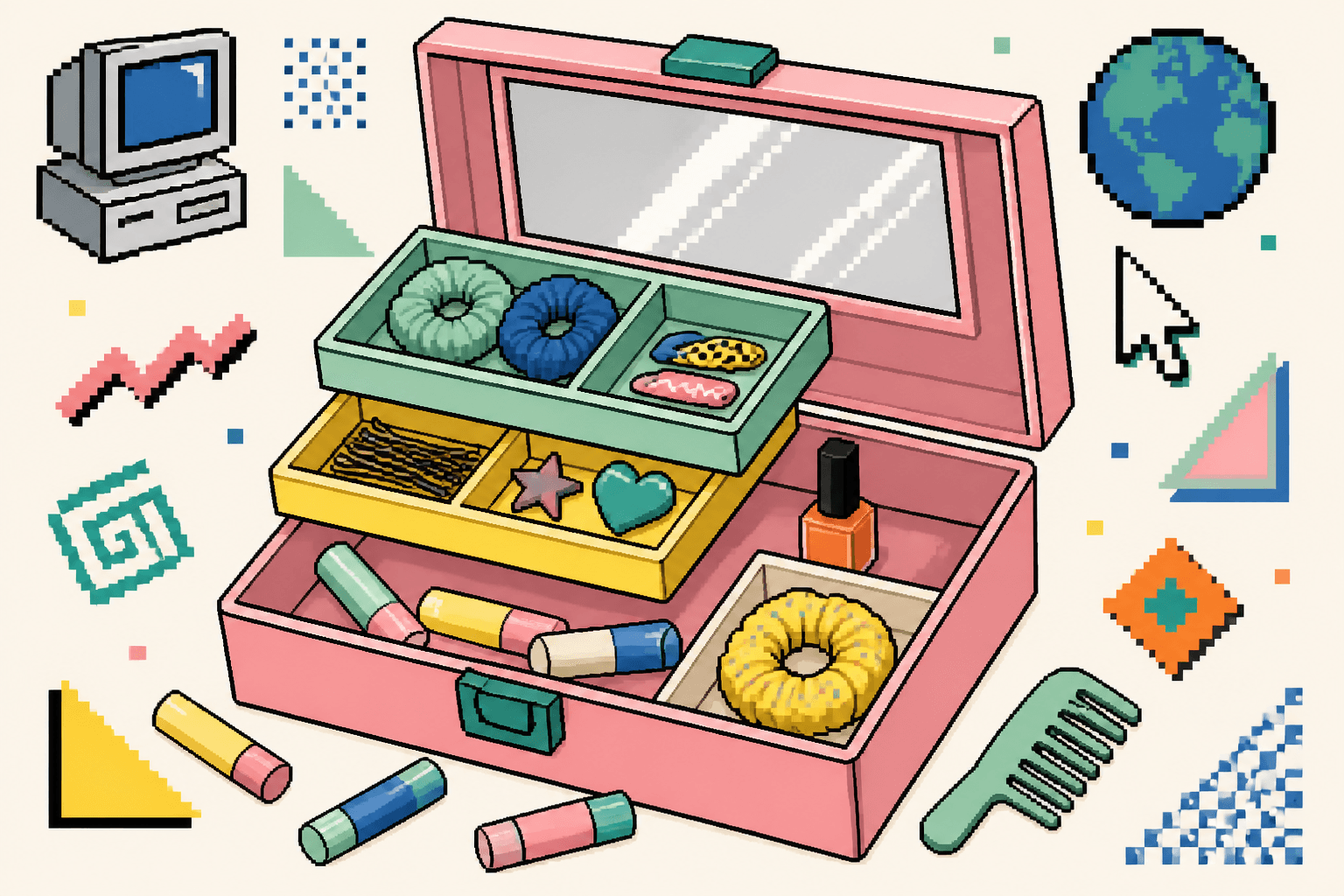 Your Caboodles Had More Compartments Than You Had Things