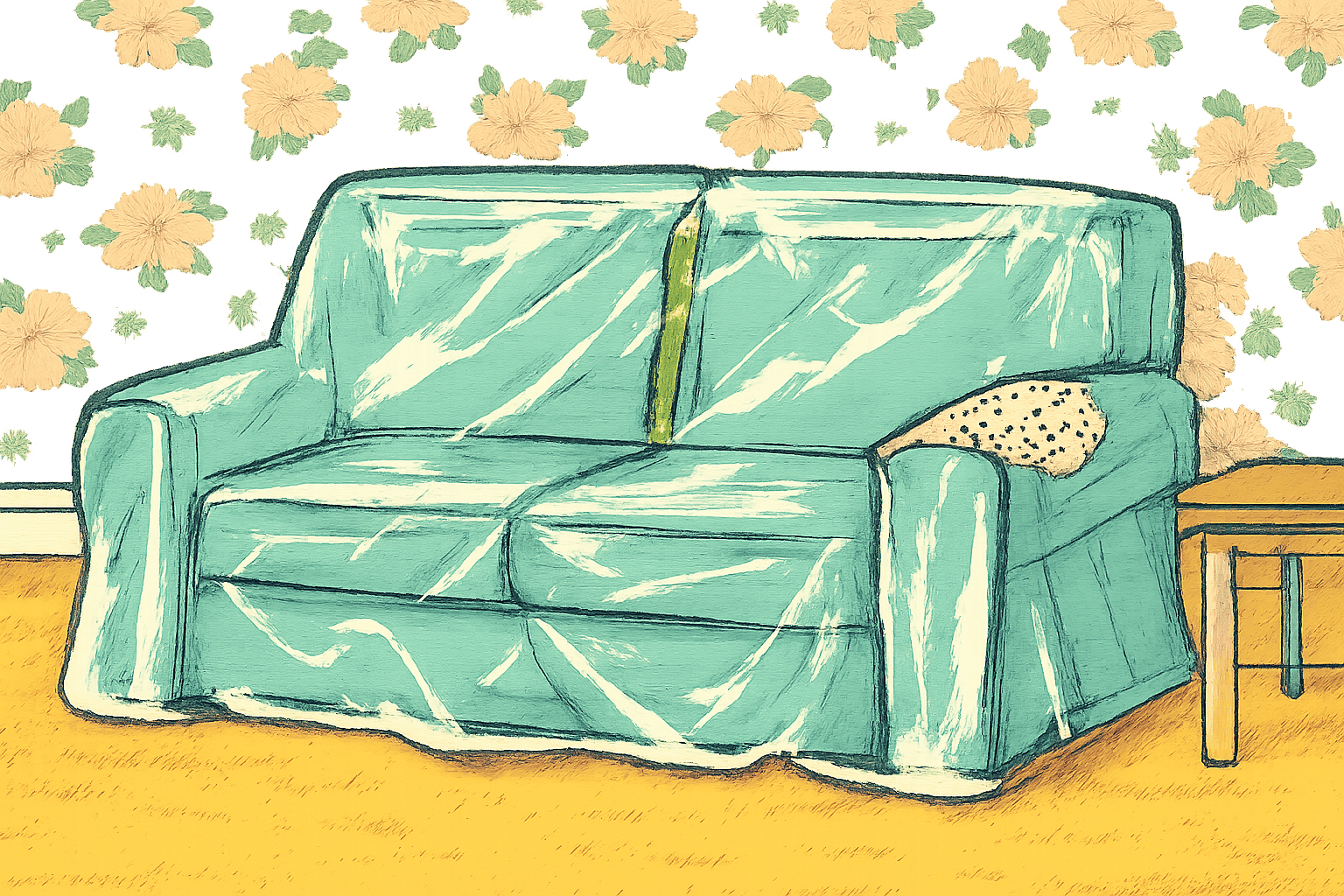 Your Grandma's Couch Was Wrapped in Plastic and Nobody Questioned It