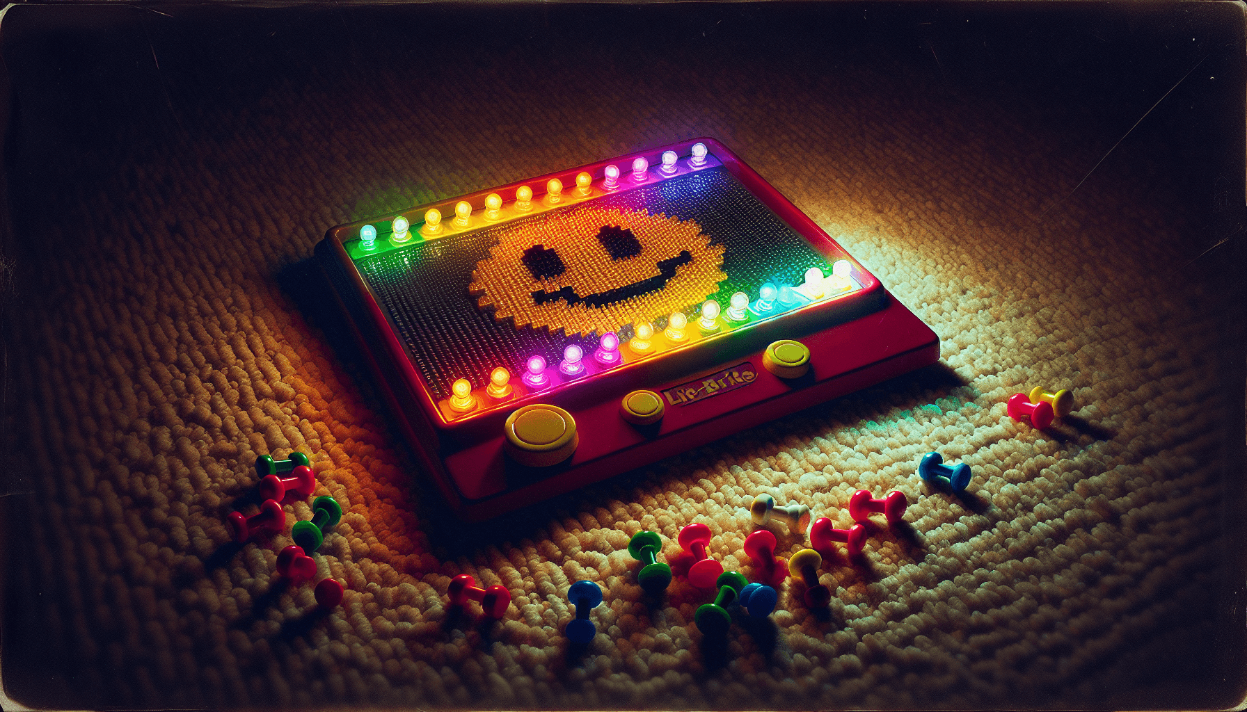 Your Lite-Brite Pegs Are Still in the Carpet